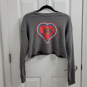 Buffalo Cropped Sweatshirt